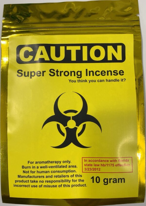 Caution Herbal Incense