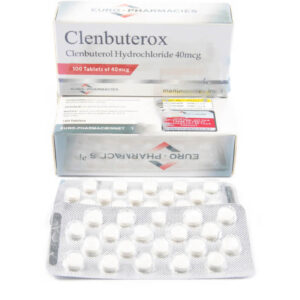 Clenbuterox (Clenbuterol) - 40mcg/tab -100 tab/blister - Euro Pharmacies