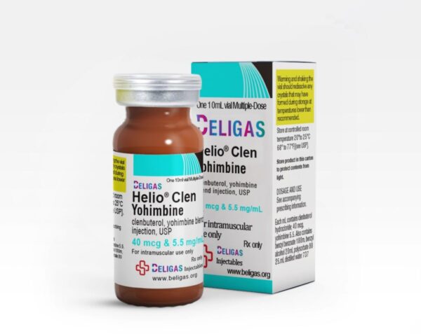 Helio Clen Yohimbine 40mcg & 5.5mg/ml - Beligas(world)